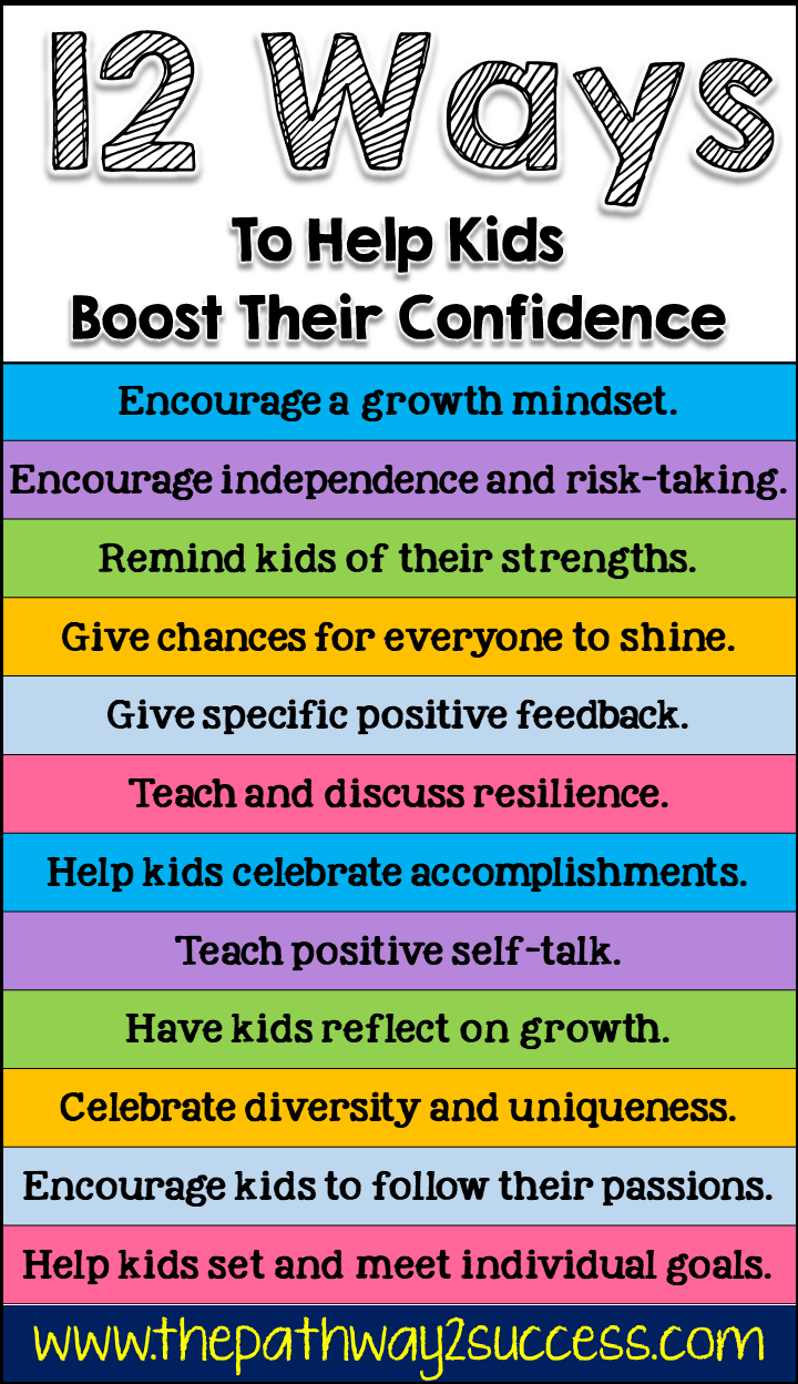 Ways To Help Kids Boost Confidence - The Pathway 2 Success