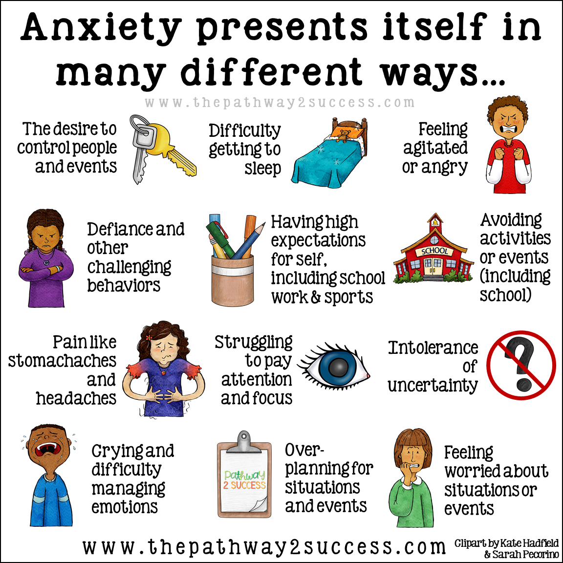 Helping Kids With Feelings Of Anxiety & Worry - The Pathway 2 Success