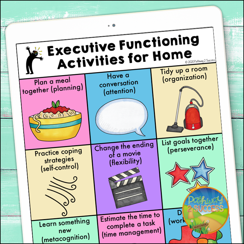 9 FREE Executive Functioning Activities - The Pathway 2 Success