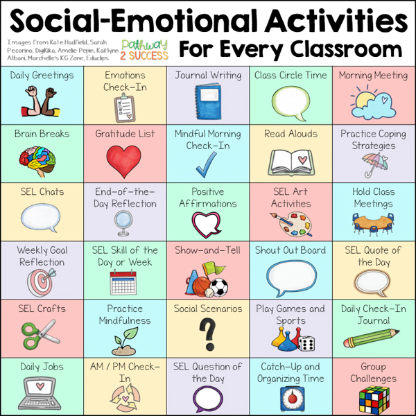 30 Social-Emotional Learning Activities For Every Classroom - The ...